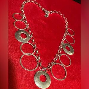 WOW POSHMARK - Authentic Silpada Sterling Silver Circles Rolo Link Necklace